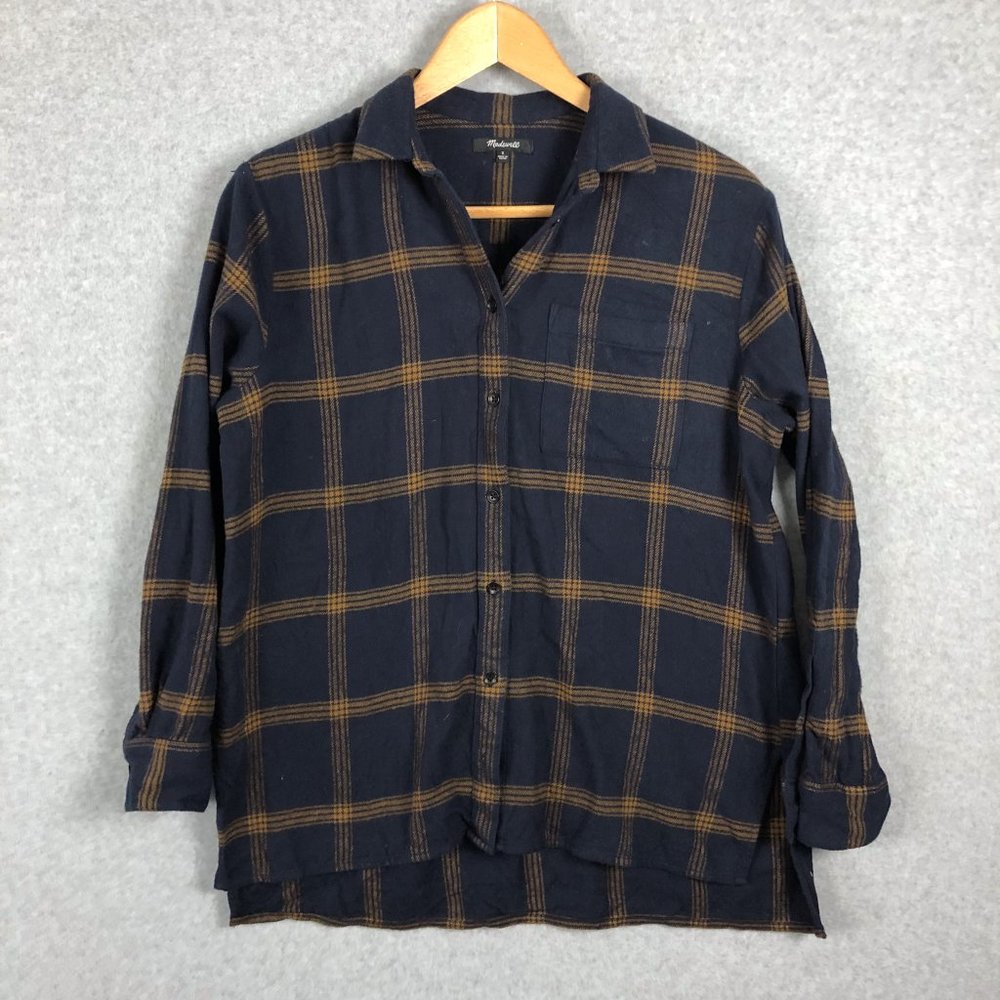 Madewell Plaid Button Down